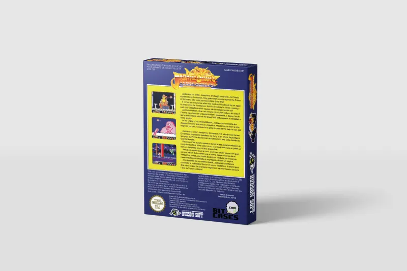Jackie Chan's Action Kung Fu - Boîte de remplacement Nintendo NES, image 3