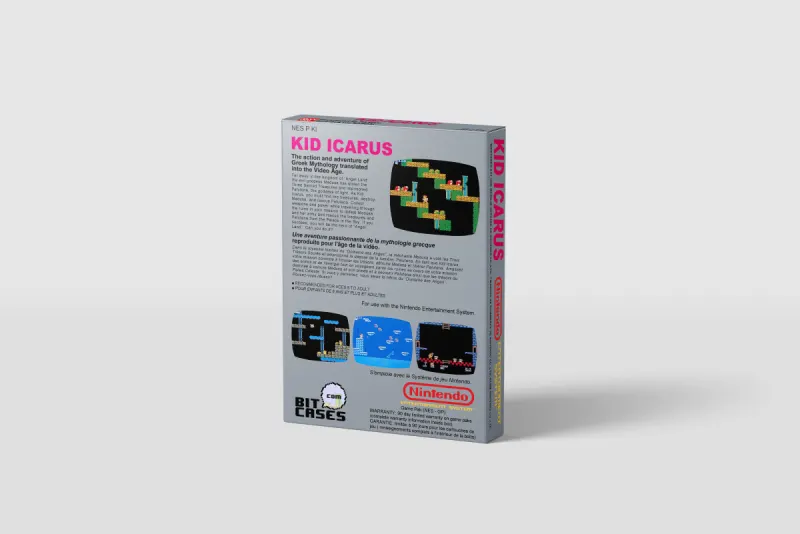 Kid Icarus - Scatola di ricambio Nintendo NES, immagine 3