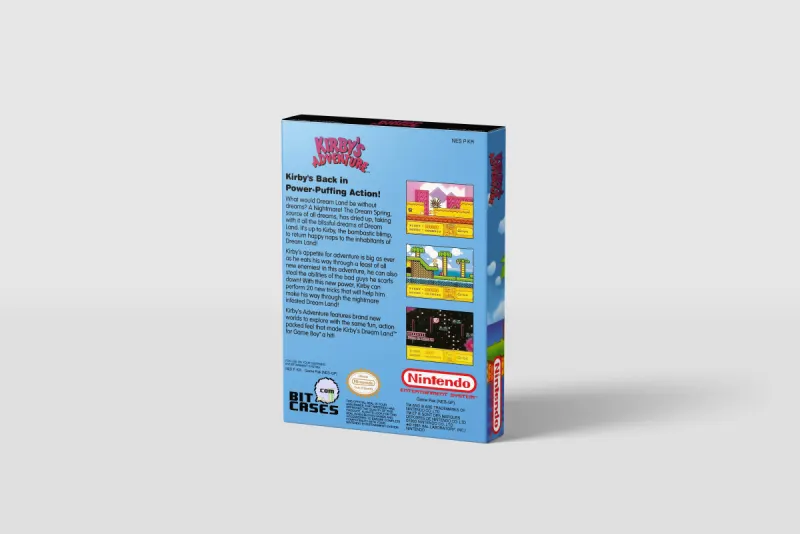 Kirby's Adventure - Scatola di ricambio Nintendo NES, immagine 3