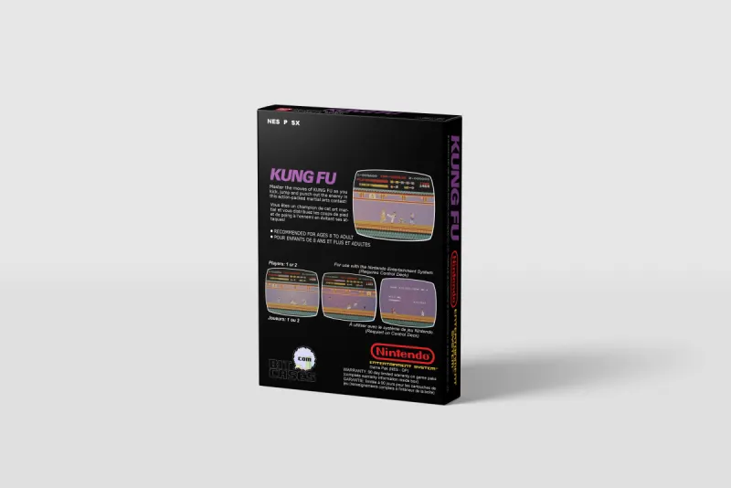 Kung Fu - Scatola di ricambio Nintendo NES, immagine 3