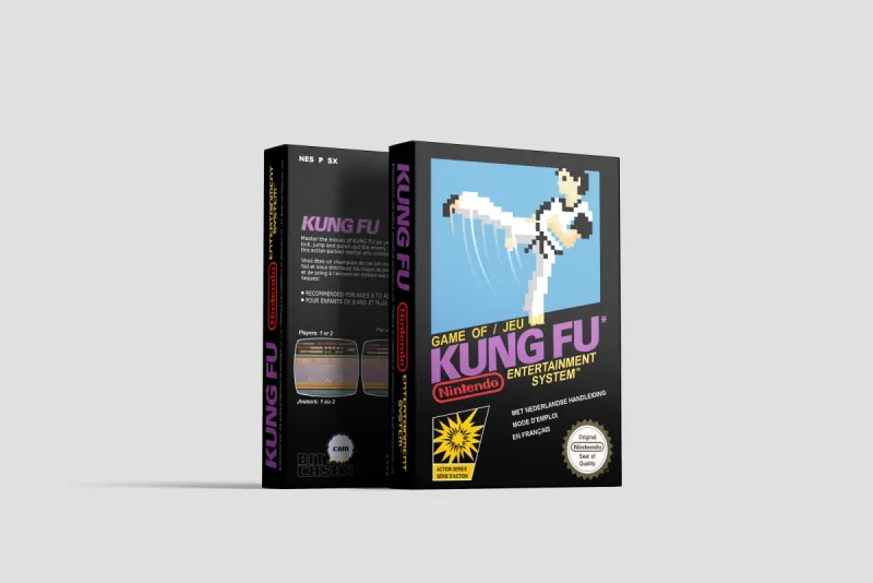 Kung Fu - Scatola di ricambio Nintendo NES