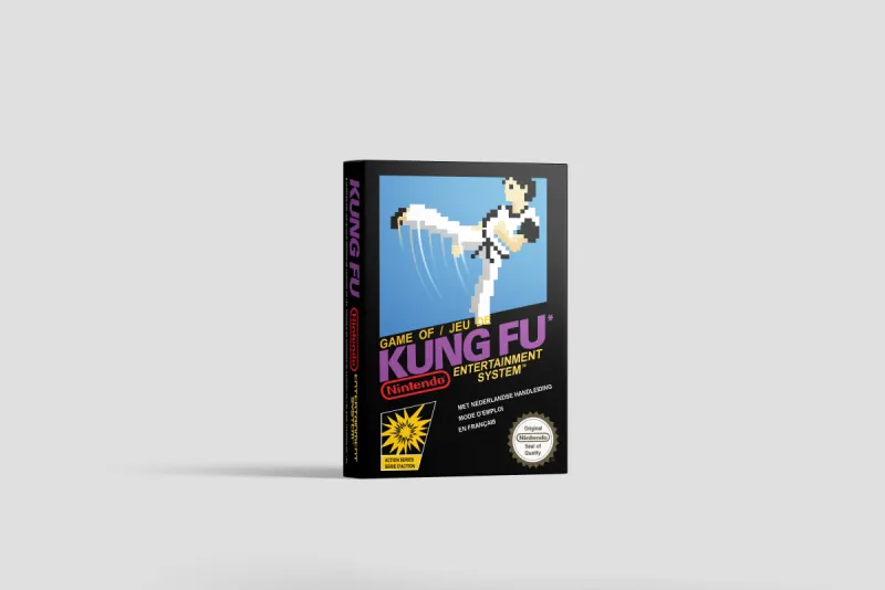 Kung Fu - Scatola di ricambio Nintendo NES, immagine 2