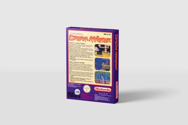 Little Nemo: The Dream Master - Boîte de remplacement Nintendo NES, image 3