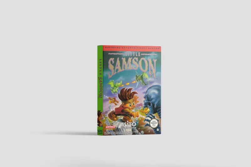 Little Samson - Scatola di ricambio Nintendo NES, immagine 2