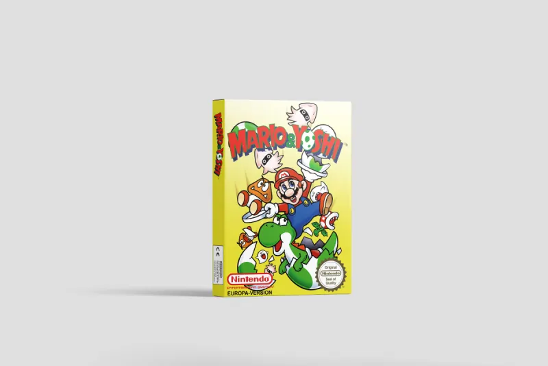 Mario & Yoshi - Scatola di ricambio Nintendo NES, immagine 2