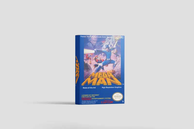 Mega Man - Boîte de remplacement Nintendo NES, image 2