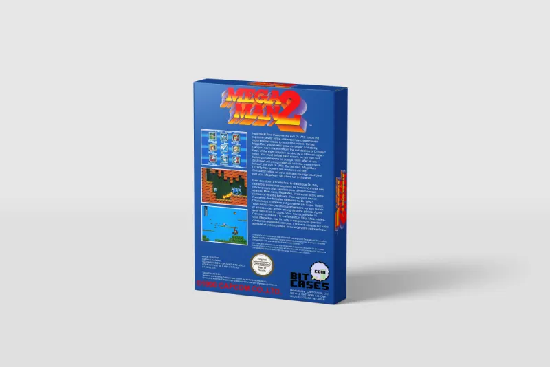 Mega Man 2 - Boîte de remplacement Nintendo NES, image 3
