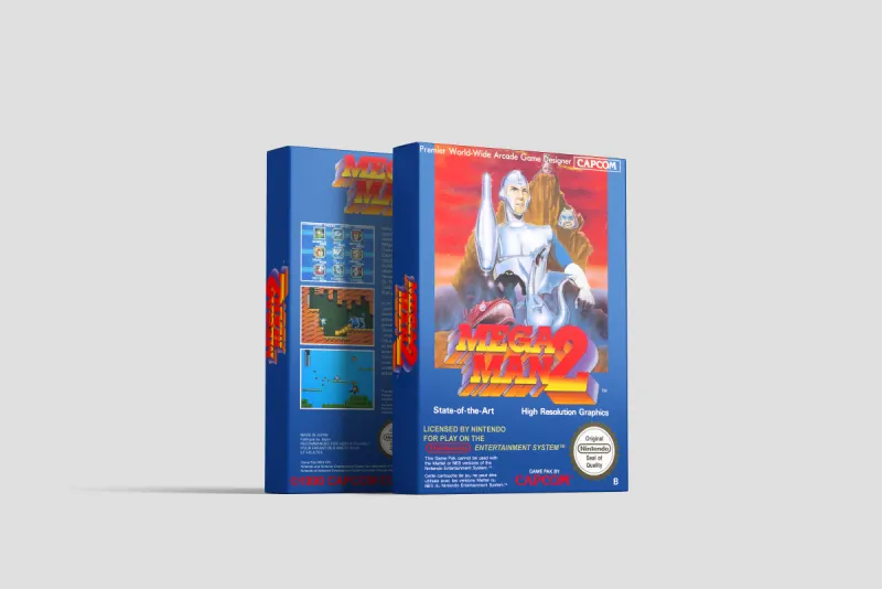 Mega Man 2 - Boîte de remplacement Nintendo NES