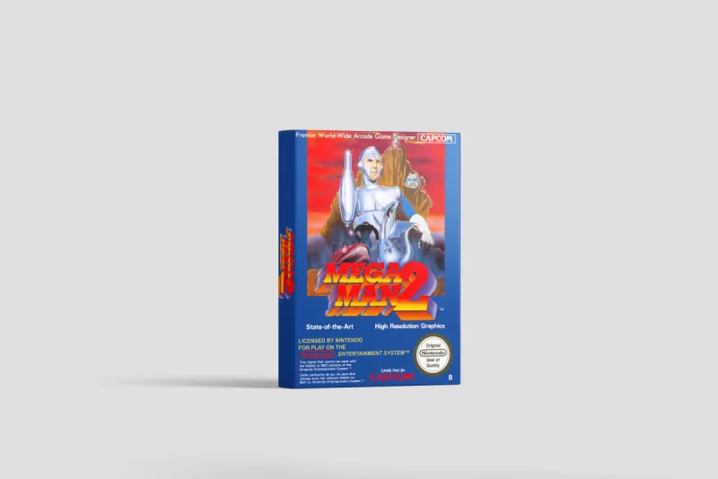 Mega Man 2 - Boîte de remplacement Nintendo NES, image 2