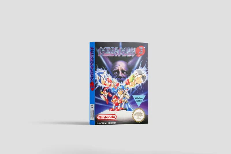 Mega Man 3 - Boîte de remplacement Nintendo NES, image 2
