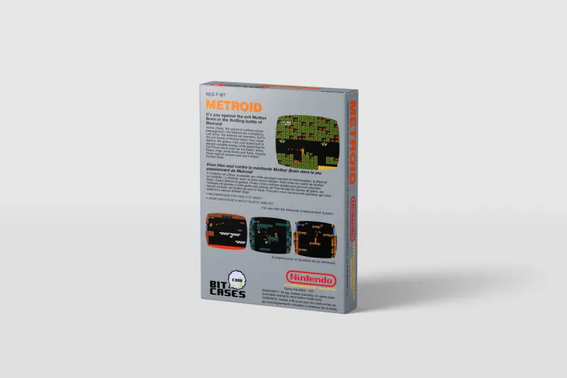 Metroid - Boîte de remplacement Nintendo NES, image 3
