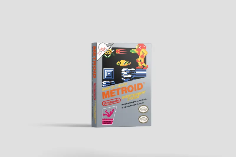 Metroid - Boîte de remplacement Nintendo NES, image 2