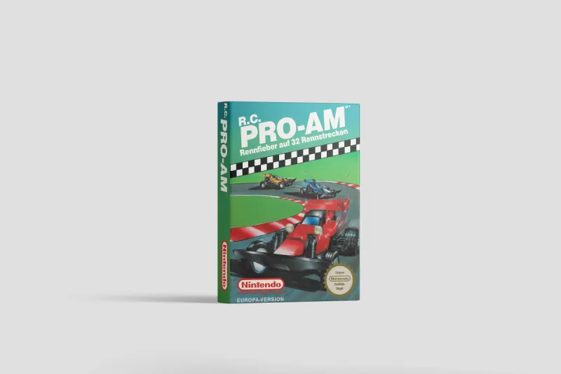 R.C. Pro-Am - Boîte de remplacement Nintendo NES, image 2