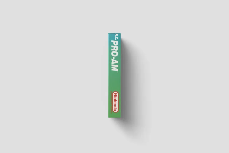R.C. Pro-Am - Boîte de remplacement Nintendo NES, image 4