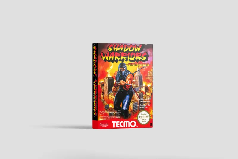 Shadow Warriors: Ninja Gaiden - Boîte de remplacement Nintendo NES, image 2