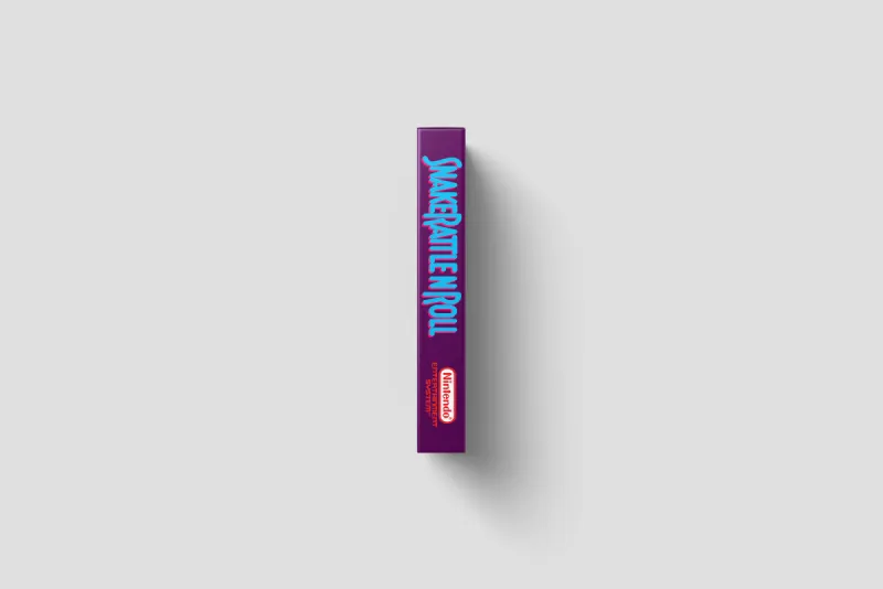 Snake Rattle ’n’ Roll - Boîte de remplacement Nintendo NES, image 4