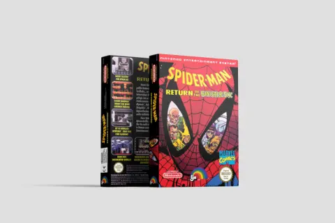 Spider-Man: Return of the Sinister Six - Scatola di ricambio Nintendo NES