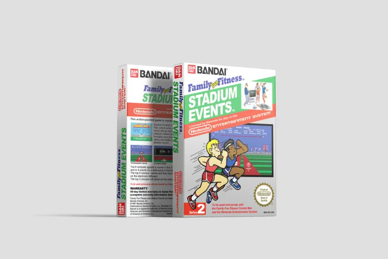 Stadium Events - Scatola di ricambio Nintendo NES