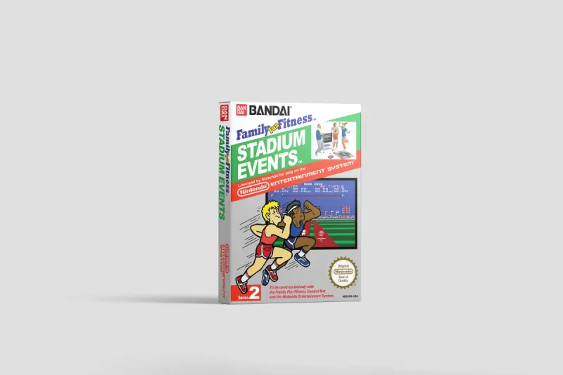 Stadium Events - Scatola di ricambio Nintendo NES, immagine 2