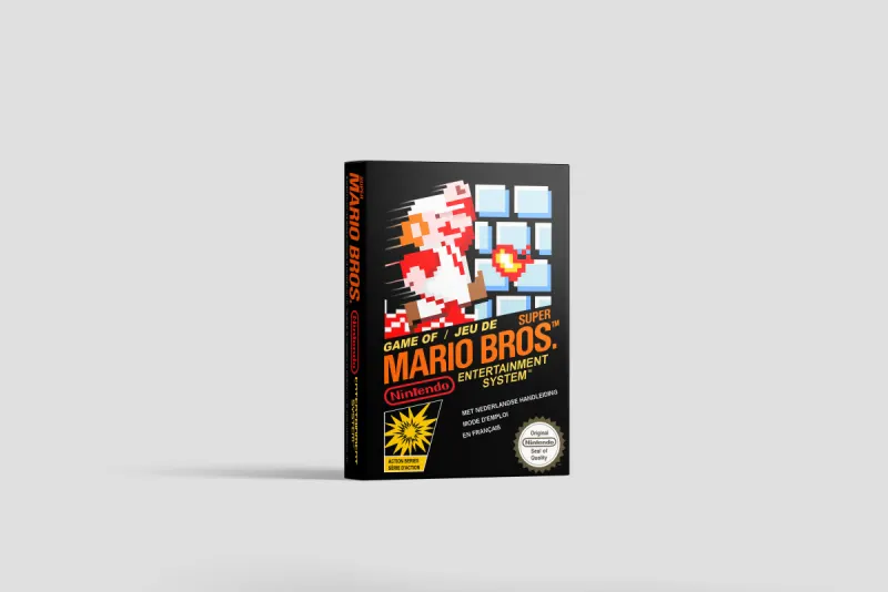 Super Mario Bros. - Boîte de remplacement Nintendo NES, image 2