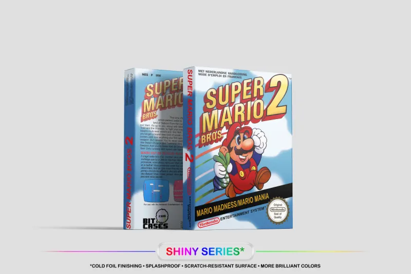 Super Mario Bros. 2 - Boîte de remplacement Nintendo NES