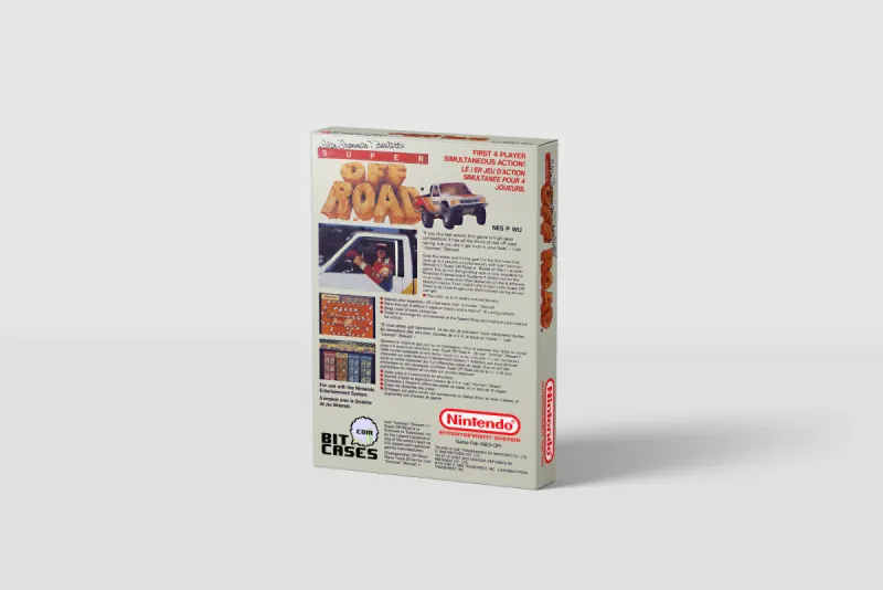 Super Offroad - Boîte de remplacement Nintendo NES, image 3