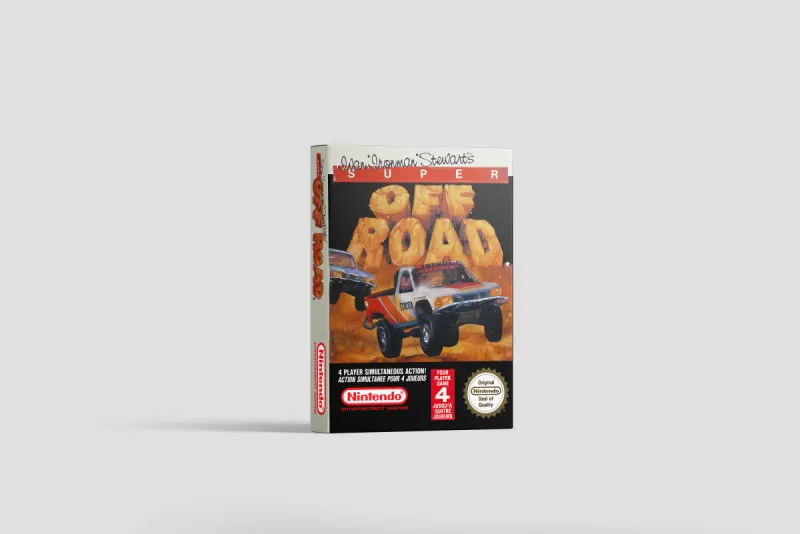 Super Offroad - Boîte de remplacement Nintendo NES, image 2