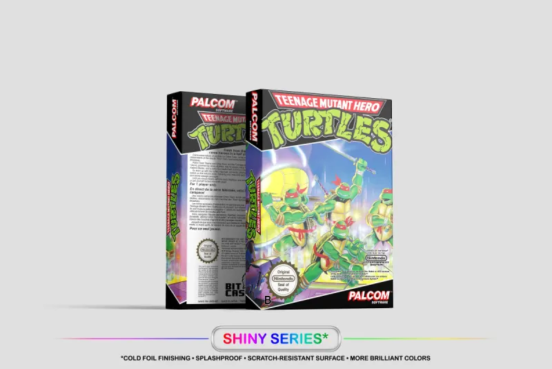 Teenage Mutant Hero Turtles - Boîte de remplacement Nintendo NES