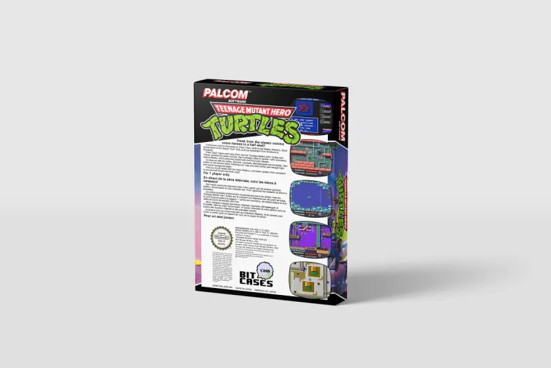 Teenage Mutant Hero Turtles - Boîte de remplacement Nintendo NES, image 3