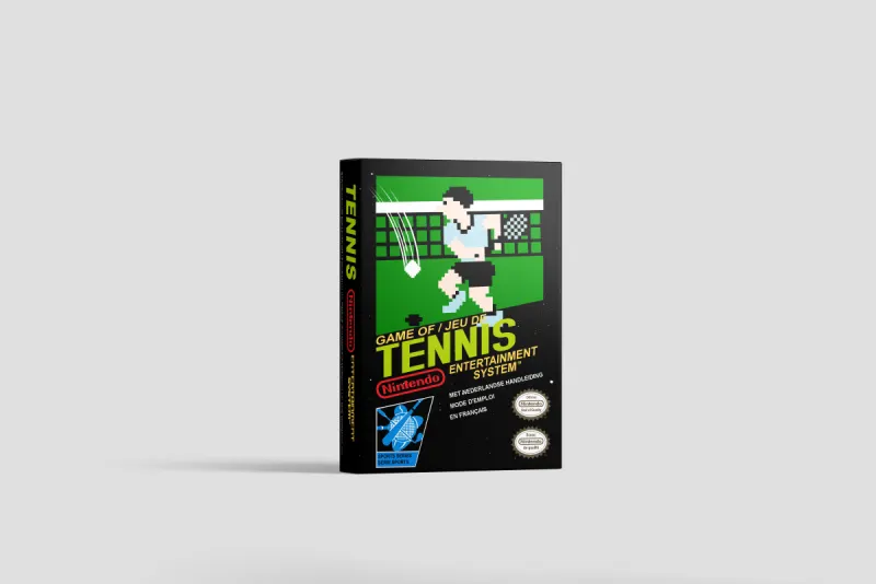 Tennis - Boîte de remplacement Nintendo NES, image 2