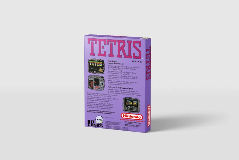 Tetris - Scatola di ricambio Nintendo NES, immagine 3