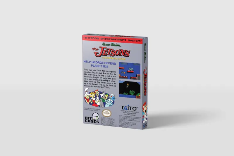 The Jetsons: Cogswell's Caper! - Boîte de remplacement Nintendo NES, image 3