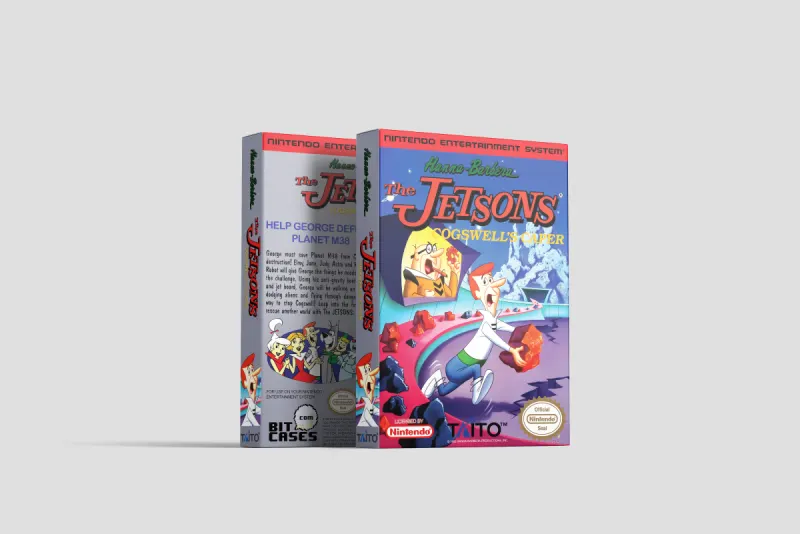 The Jetsons: Cogswell's Caper! - Boîte de remplacement Nintendo NES