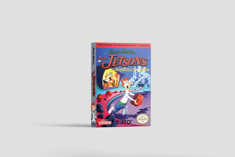 The Jetsons: Cogswell's Caper! - Boîte de remplacement Nintendo NES, image 2