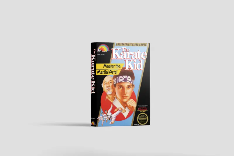 The Karate Kid - Boîte de remplacement Nintendo NES, image 2