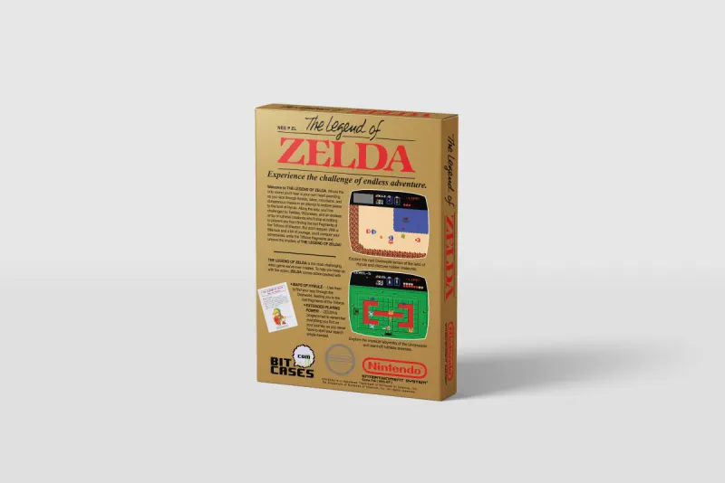 The Legend of Zelda - Boîte de remplacement Nintendo NES, image 3
