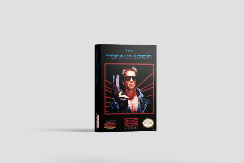 The Terminator - Scatola di ricambio Nintendo NES, immagine 2