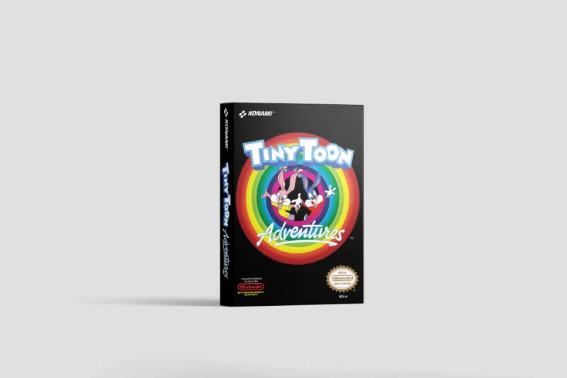 Tiny Toon Adventures - Boîte de remplacement Nintendo NES, image 2
