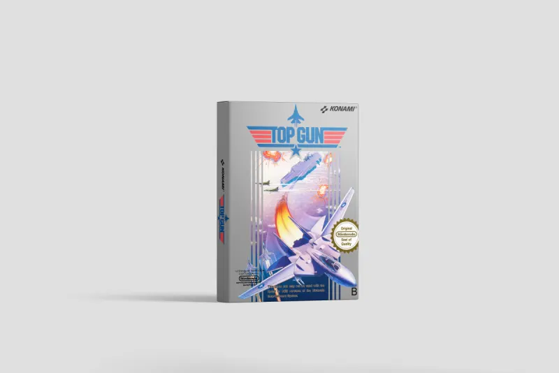Top Gun - Boîte de remplacement Nintendo NES, image 2