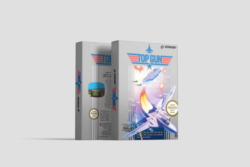 Top Gun - Boîte de remplacement Nintendo NES