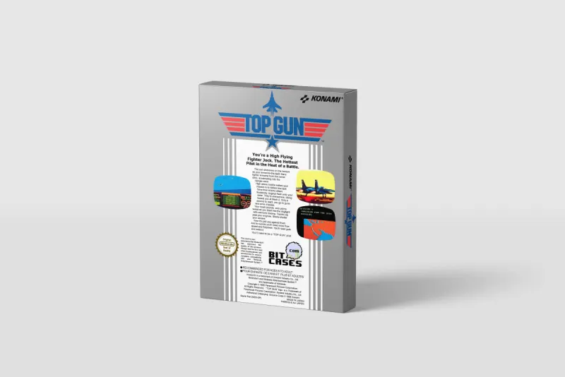 Top Gun - Boîte de remplacement Nintendo NES, image 3