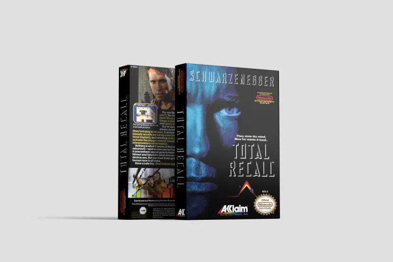 Total Recall - Scatola di ricambio Nintendo NES