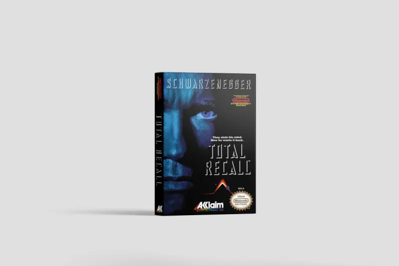 Total Recall - Scatola di ricambio Nintendo NES, immagine 2