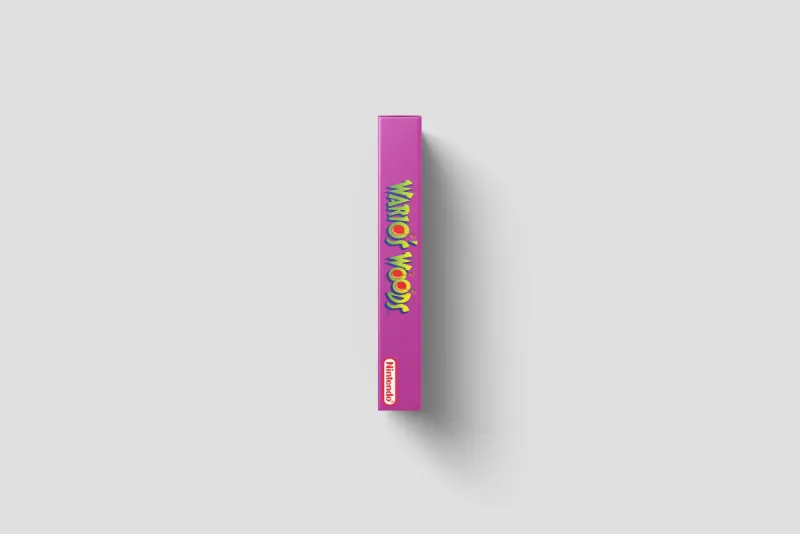 Wario's Woods - Boîte de remplacement Nintendo NES, image 4