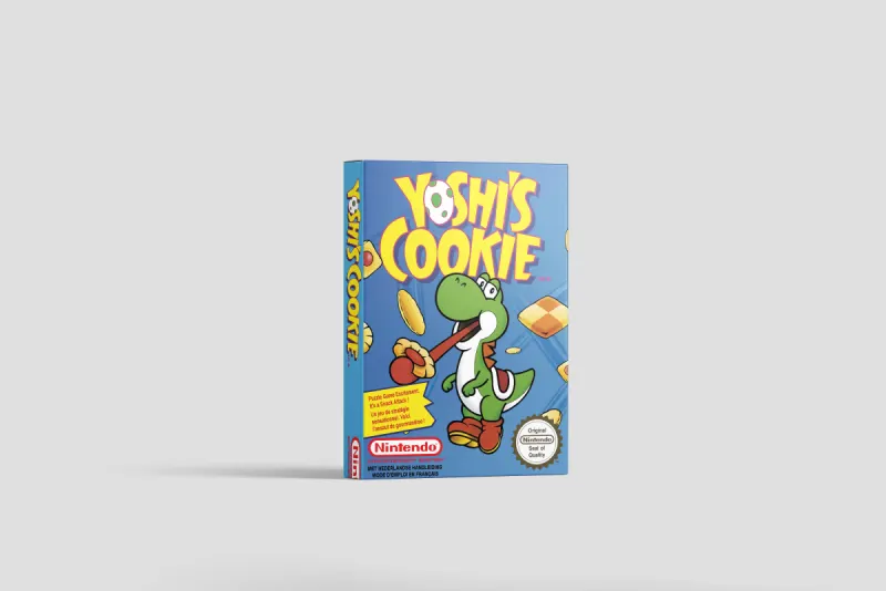 Yoshi's Cookie - Scatola di ricambio Nintendo NES, immagine 2