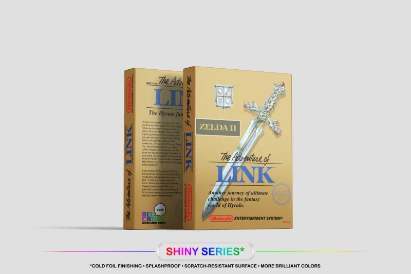 Zelda II: The Adventure of Link - Scatola di ricambio Nintendo NES