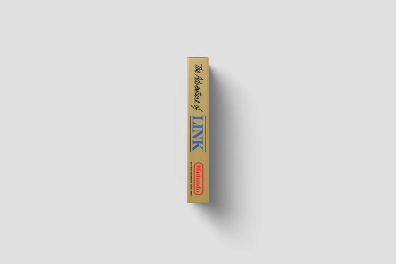Zelda II: The Adventure of Link - Scatola di ricambio Nintendo NES, immagine 4