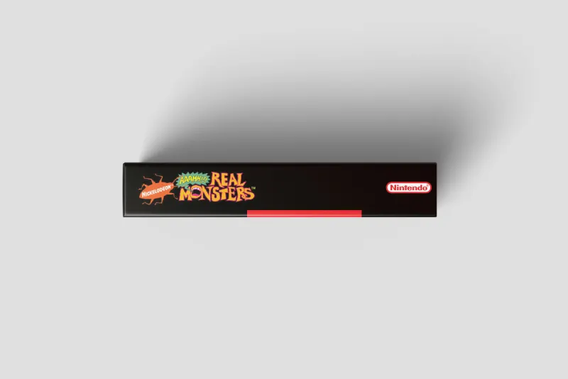 Aaahh!!! Real Monsters - Boîte de remplacement Super Nintendo, image 4
