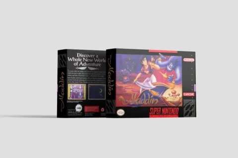 Aladdin - Boîte de remplacement Super Nintendo