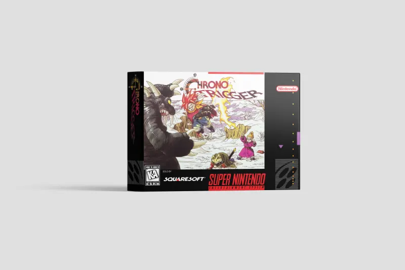 Chrono Trigger - Boîte de remplacement Super Nintendo, image 2